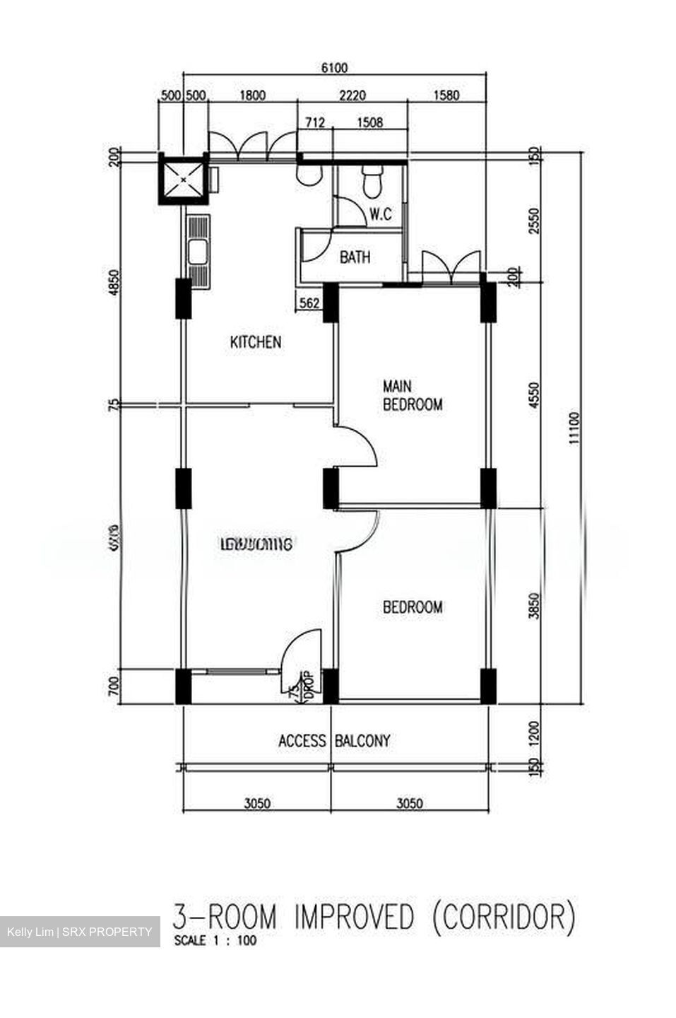 Blk 642 Hougang Avenue 8 (Hougang), HDB 3 Rooms #589473361